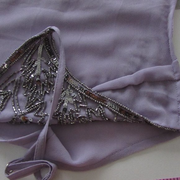 Angie Crop Top Lavender - Picture 12 of 14